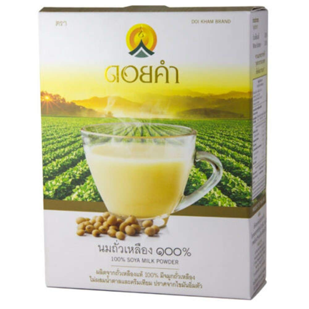 251231095044545_1 400g DOI KHAM Soy Milk Powder Drink 100% Soy Brew Hot Cold Project of Royal - Image 1